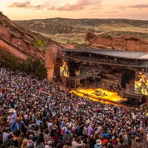 The Red Rock Amphitheatre in Denver CO